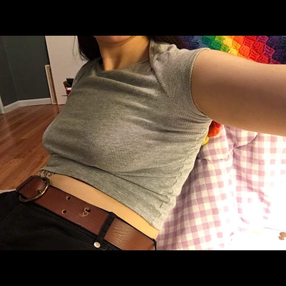 Urban Outfitters grey shirt medium - Picture 3 of 6